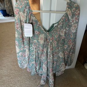 Off the shoulder dress